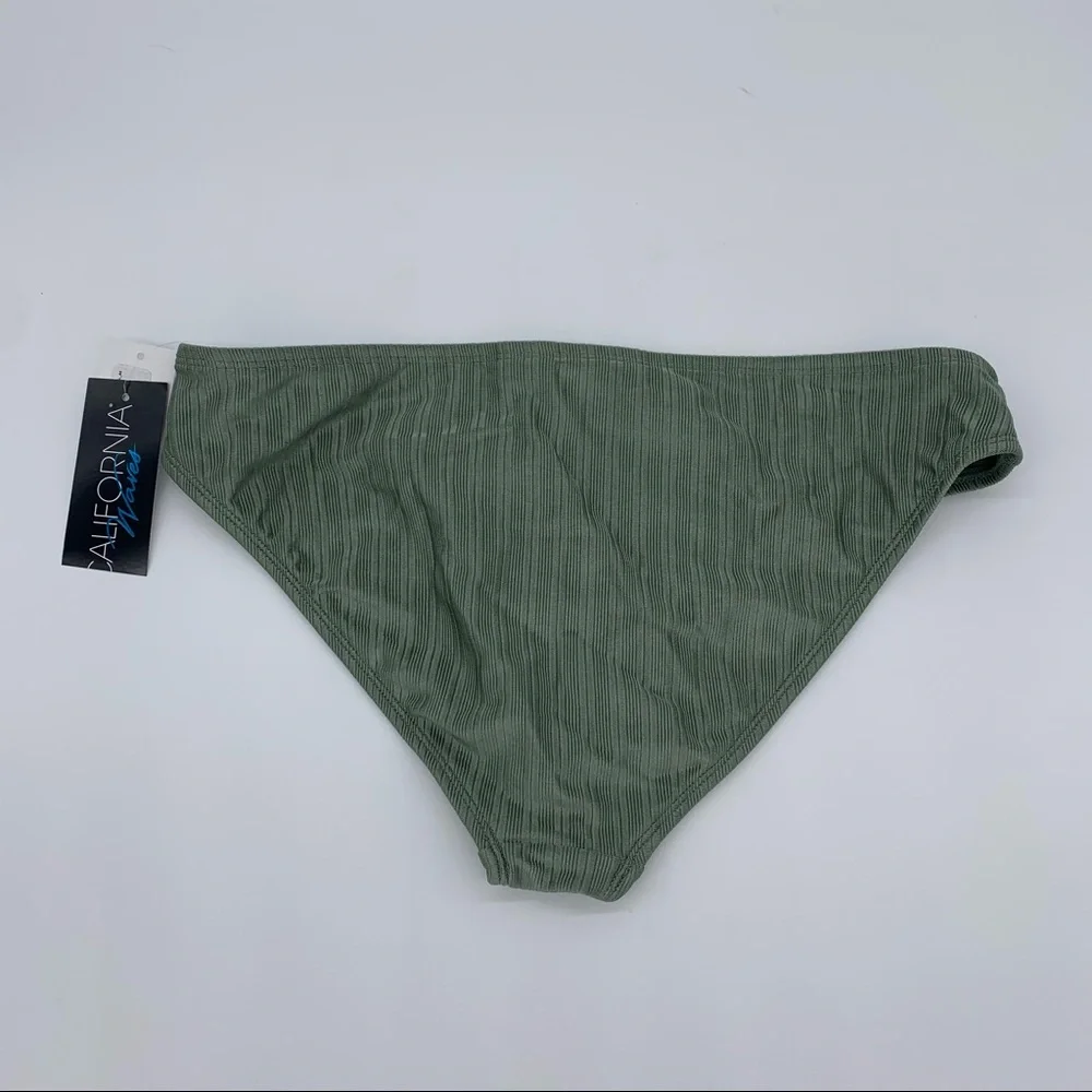 California Waves SAGE Metallic Ribbed‎ Hipster